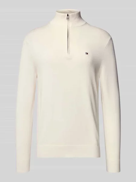 Bluza z kołnierzem o kroju regular fit z czystej bawełny Tommy Hilfiger