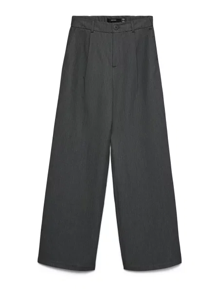 VERO MODA Pantaloni cutați VMDALLAS metalic gri