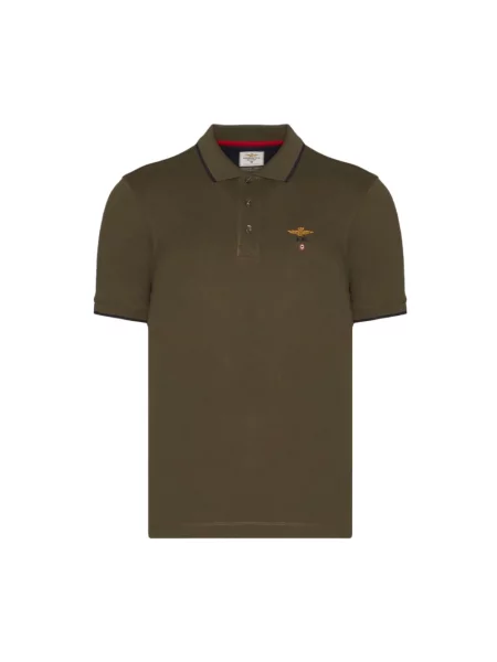 Koszulka polo Aeronautica Militare zielona
