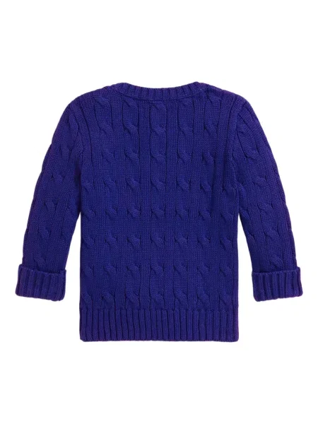 Sweter dziecięcy Polo Ralph Lauren niebieski