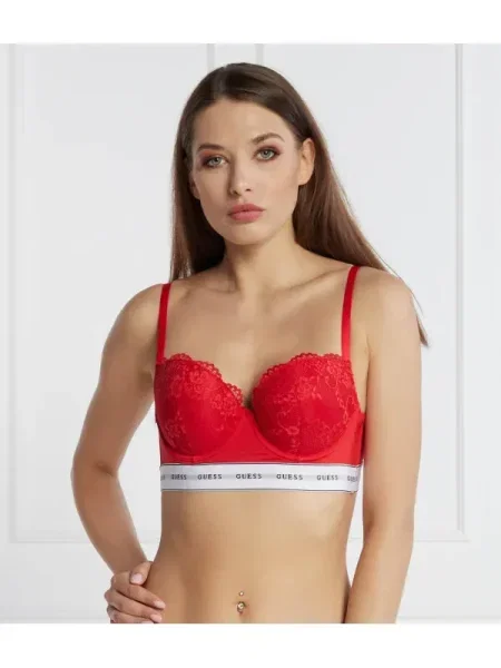 Guess Underwear De dantelă sutien roșu