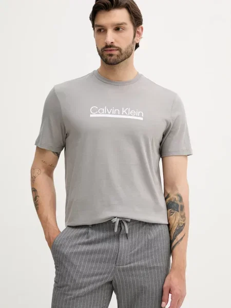 Koszulka Calvin Klein szara