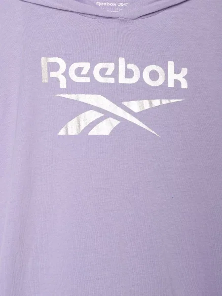 Дитяча Сукня міді Reebok фіолетовий