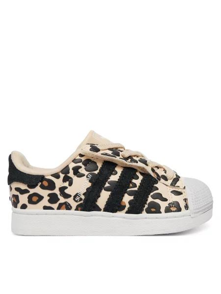 Superge adidas Superstar II Comfort Closure Elastic Lace bež