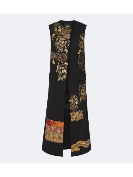 Vestă Dries Van Noten negru