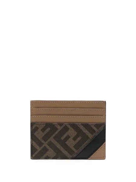 Portofel Fendi cu imagine maro