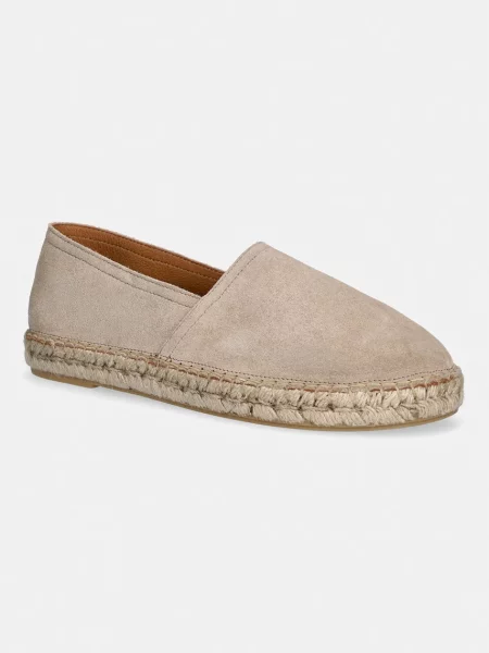 Fly London espadryle zamszowe beżowe