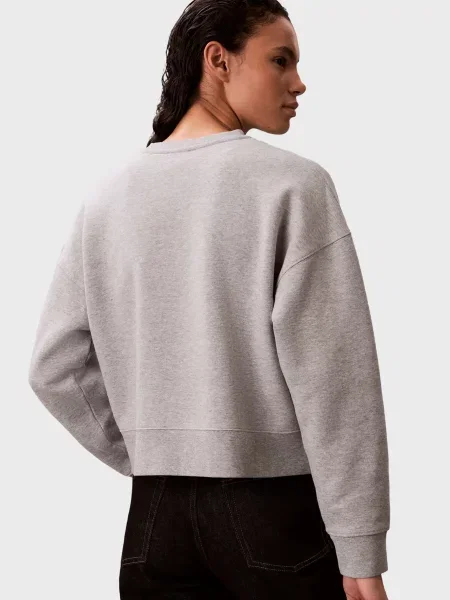 Світшот Calvin Klein сірий