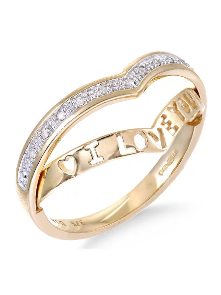 DIAMANT LETERNEL Prsten zlatna