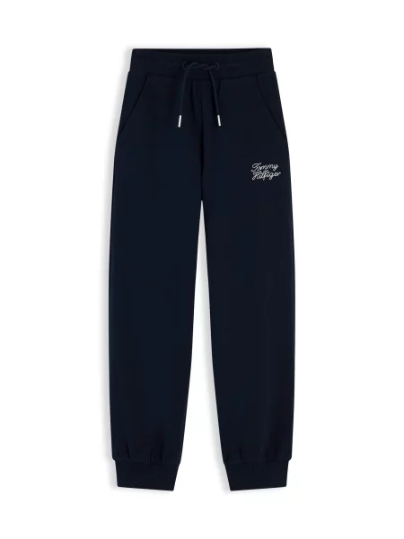 TOMMY HILFIGER Pantaloni bleumarin alb