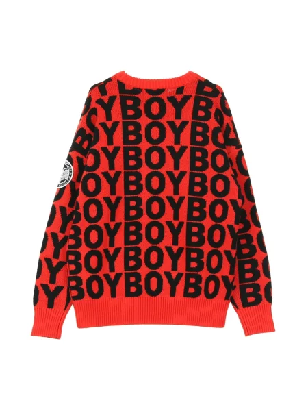 Sweter dziecięcy Boy London czerwony