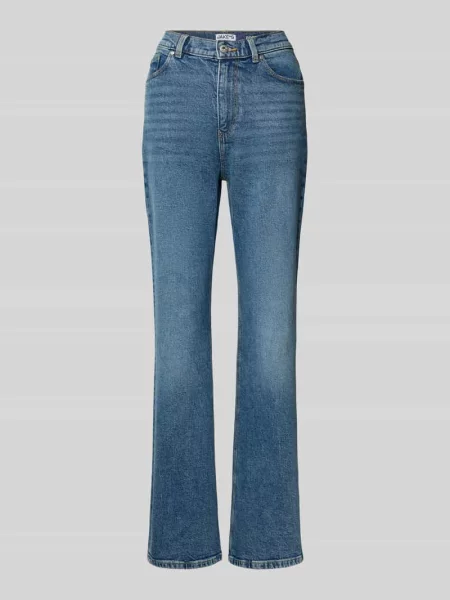 Jeansy z poszerzaną nogawką i 5 Jake*s Casual niebieskie