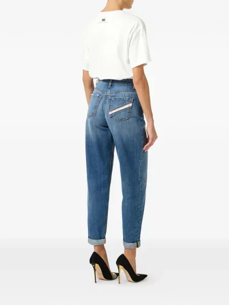 Jeansy Elisabetta Franchi niebieskie