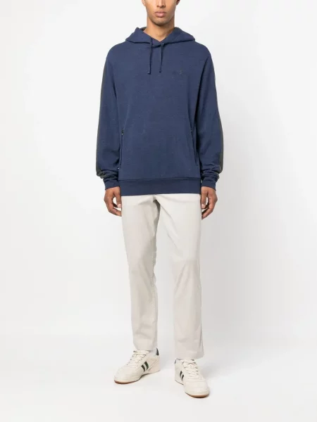 Haftowany sweter Polo Ralph Lauren z kaszmiru z zamkiem błyskawicznym do połowy czerwony