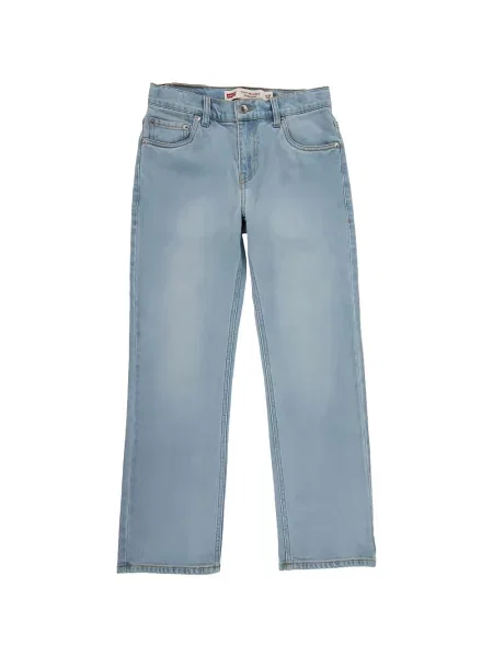 Szerokie jeansy dziecięce Levi's niebieskie