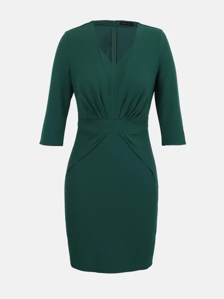 Anna Field Rochie de cocktail pin verde