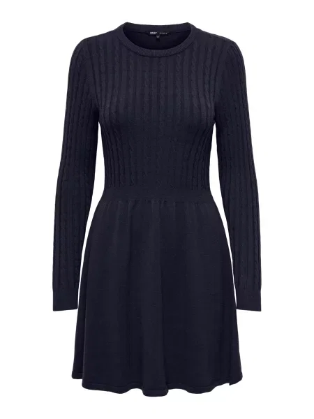 ONLY Rochie tricotat ONLFia noapte albastru