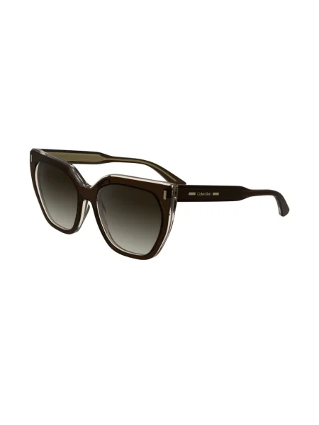 Ochelari de soare Calvin Klein maro