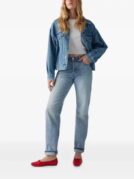 Blugi Levi's® cu talie joasă albastru