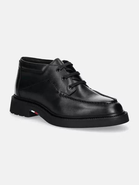 Мокасини Tommy Hilfiger черно
