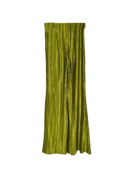 Pantaloni Galvan London evazate verde