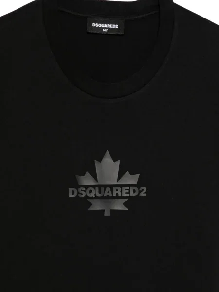 Koszulka dziecięca Dsquared2 czarna