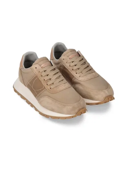 Buty do biegania Philippe Model skórzane do biegania brązowe