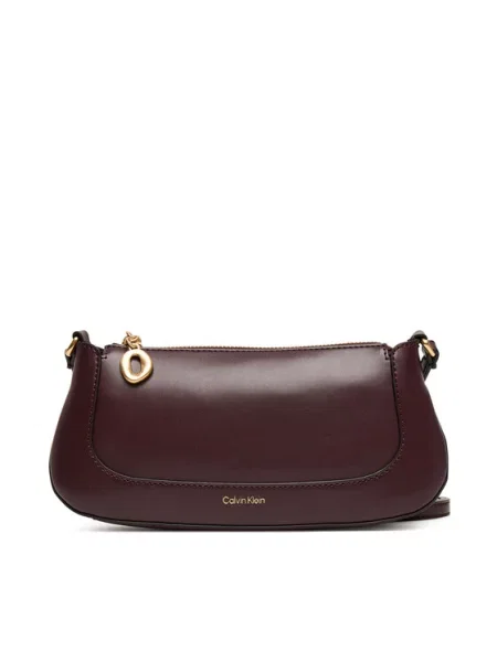 Crossbody torbica Calvin Klein rdeča