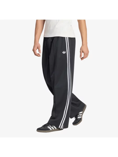 Pantaloni adidas Oversized Track Trousers Black M negru