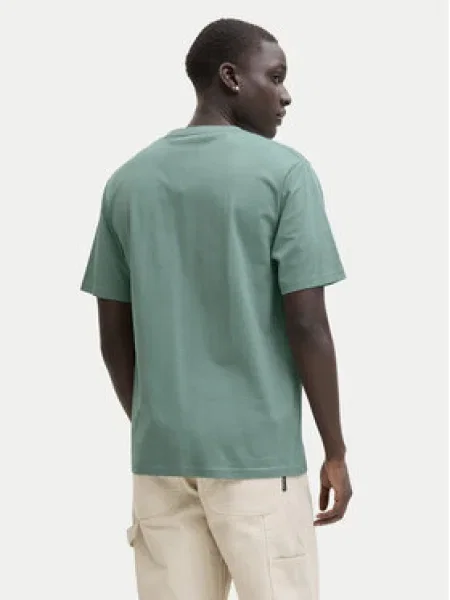 JACK & JONES Póló JJESOHO türkiz fehér