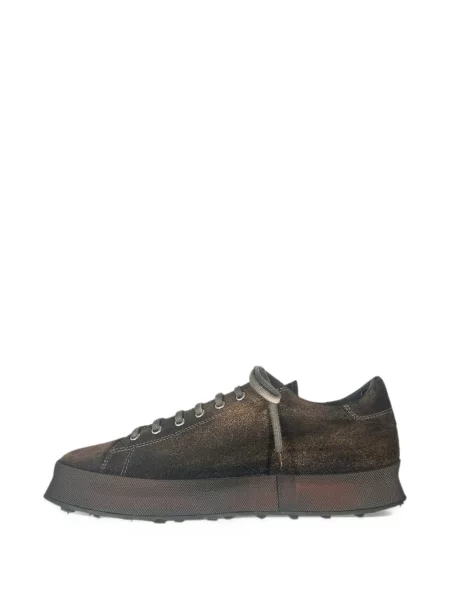 Sneakerși Shoto cu platformă maro