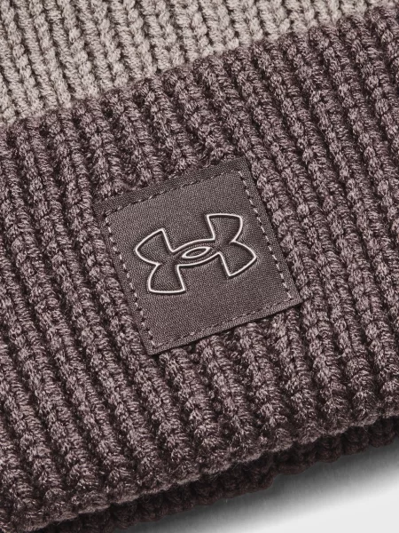 Шапка Under Armour в рубчик сіра