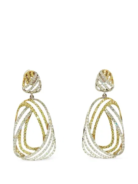Diamant cercei Hyt Jewelry galben