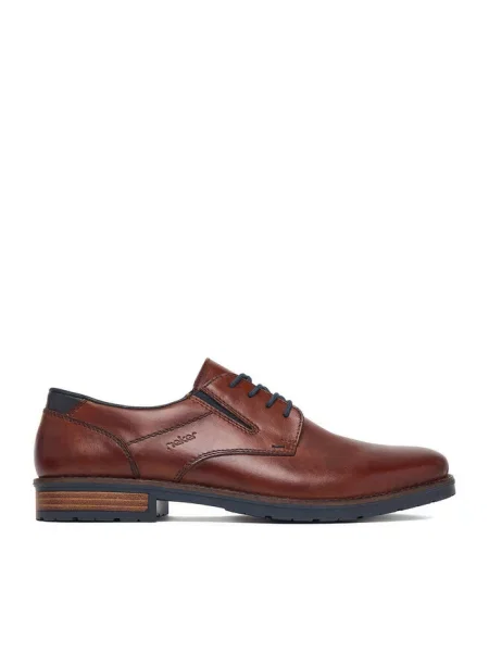 Półbuty Rieker brązowe