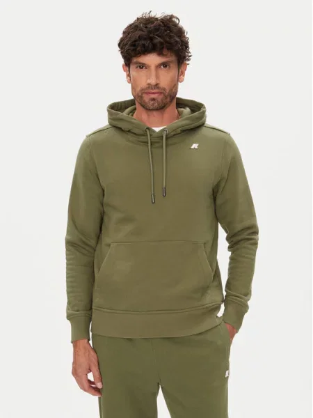 Свитшот K-way зеленый