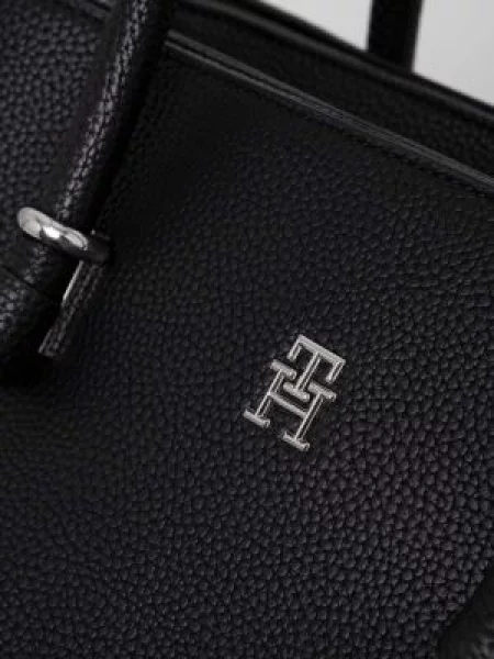 Borítéktáska Tommy Hilfiger fekete