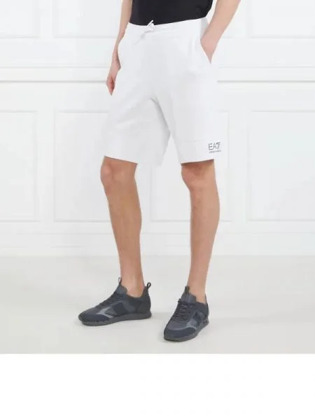Pantaloni scurți alb