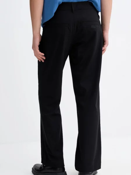 Брюки Karl Lagerfeld Jeans черные