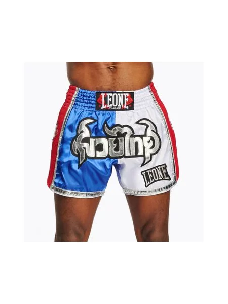 Тренувальні шорти LEONE Siam Thai синій/білий білі