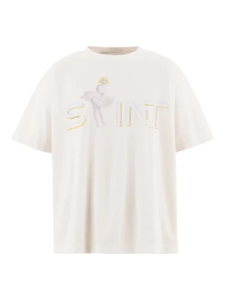 Tricou Saint Mxxxxxx cu imagine alb