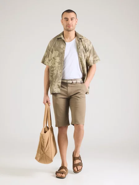 Lindbergh Chino nohavice Superflex tmavošedá