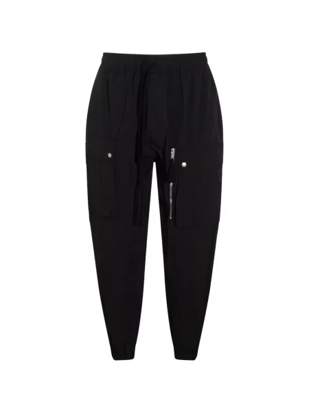 Pantaloni Thom Krom alergare cu cordon negru