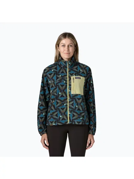 Bluză fleece pentru femei Patagonia Micro D Patch Pocket deep freeze: black negru