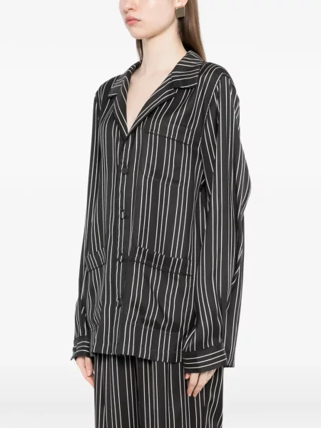 Cămașă Tom Ford cu dungi negru