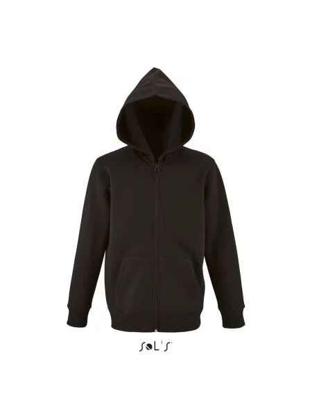 Bluza z kapturem dla dzieci Sol's Stone czarna