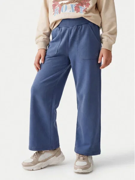 Roxy Долнище анцуг What A Dream Straight Fit син