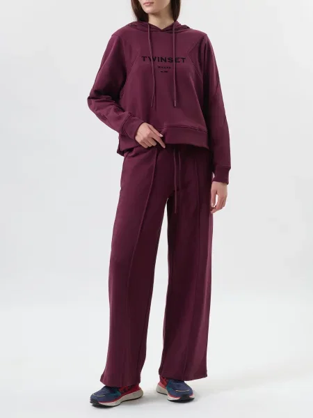 Костюмний спортивний костюм Twinset бордовий