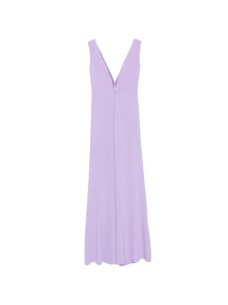 Rochie Nicole Miller drapată violet