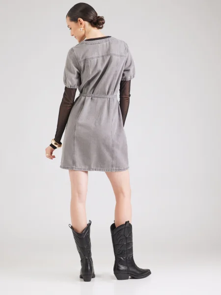 VERO MODA Rochie tip bluză VMJanet denim gri