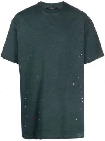 Tricou A-cold-wall* zdrențuiți verde